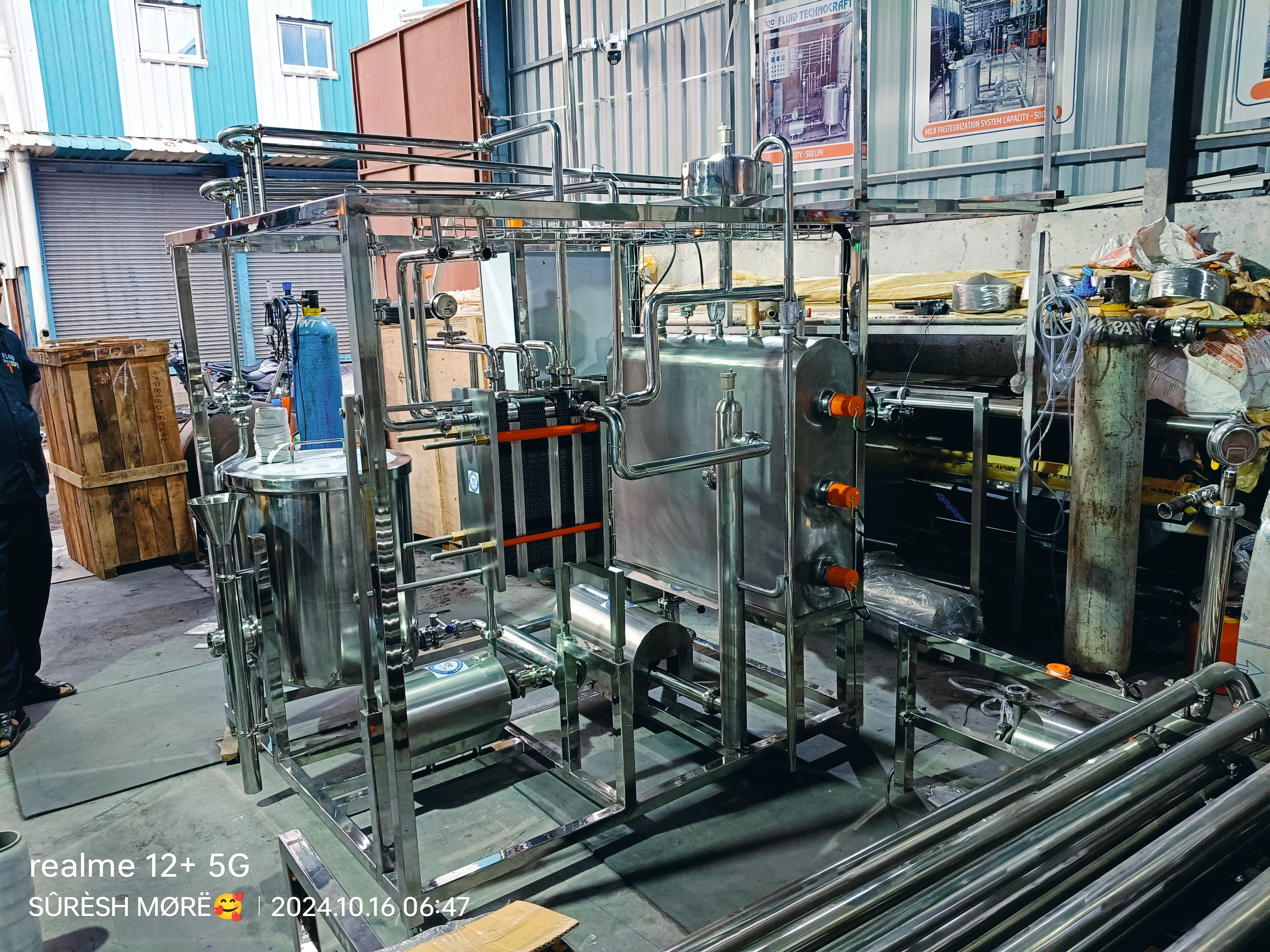 Pasteurizing Machine